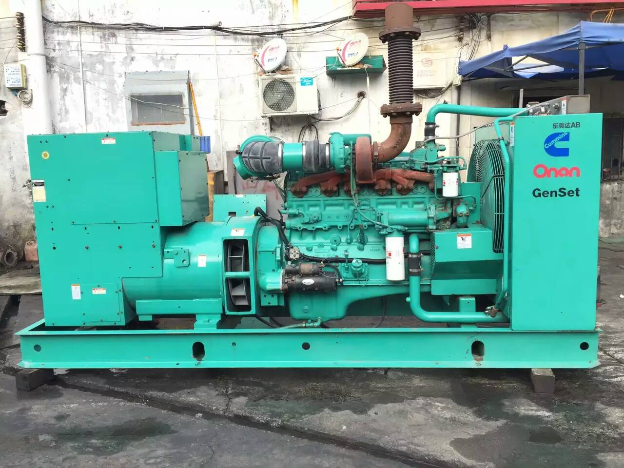 襄阳租赁发电机-柴油发电机不正常冒烟的原因